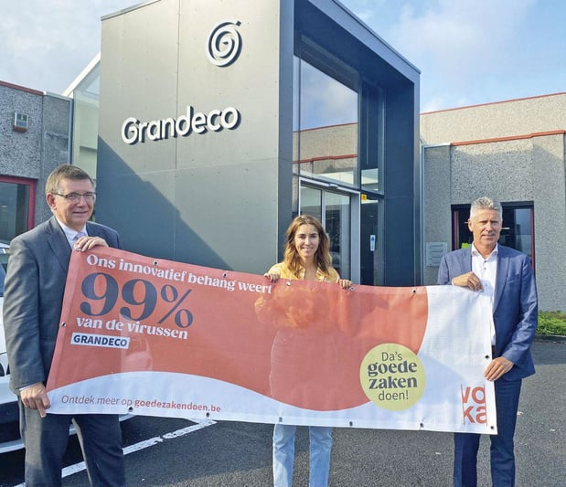 Grandeco innove avec un papier peint virucide 