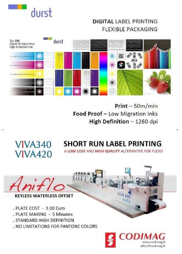 Etiquettes numérique ou en Offset - Vegram Graphics offre des solutions performantes